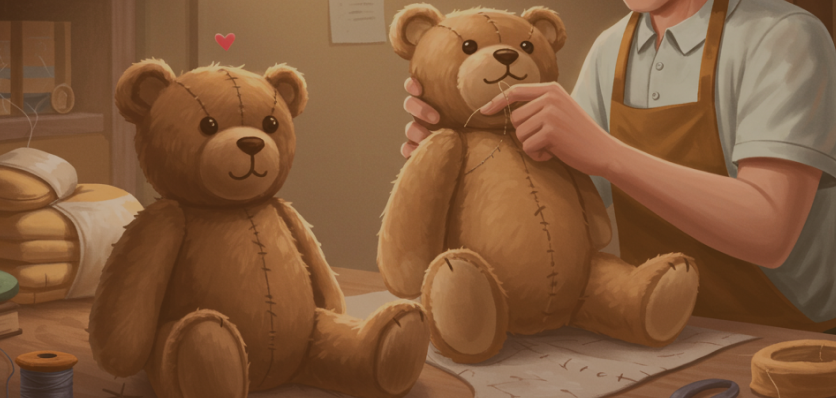 Teddy quality material