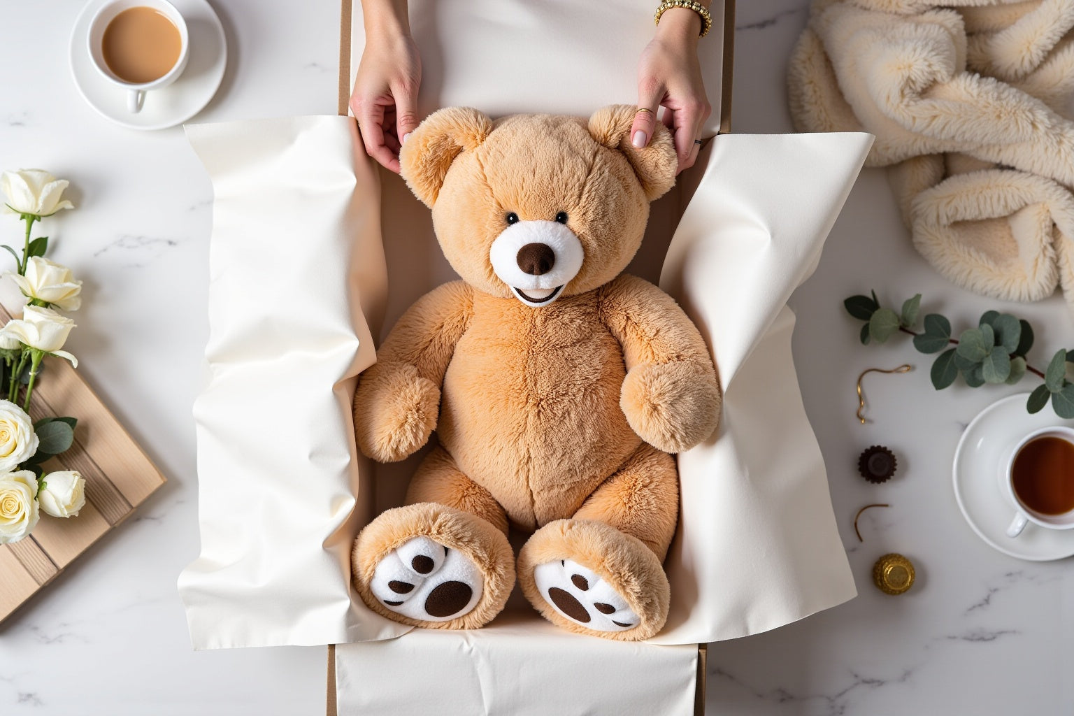 Teddy quality material